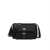 Prada 1BD994 Small Nylon Shoulder Bag In Black