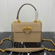 Prada 1BN021 Mini Saffiano Leather Galleria Bag In Khaki