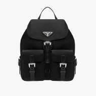 Prada 1BZ677 Nylon Backpack In Black