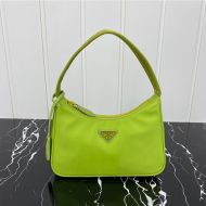 Prada 1NE515 Re-Edition 2000 Nylon Hobo Bag In Mint Green