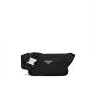 Prada 2VH128 Re-Nylon and Saffiano leather shoulder bag In Black